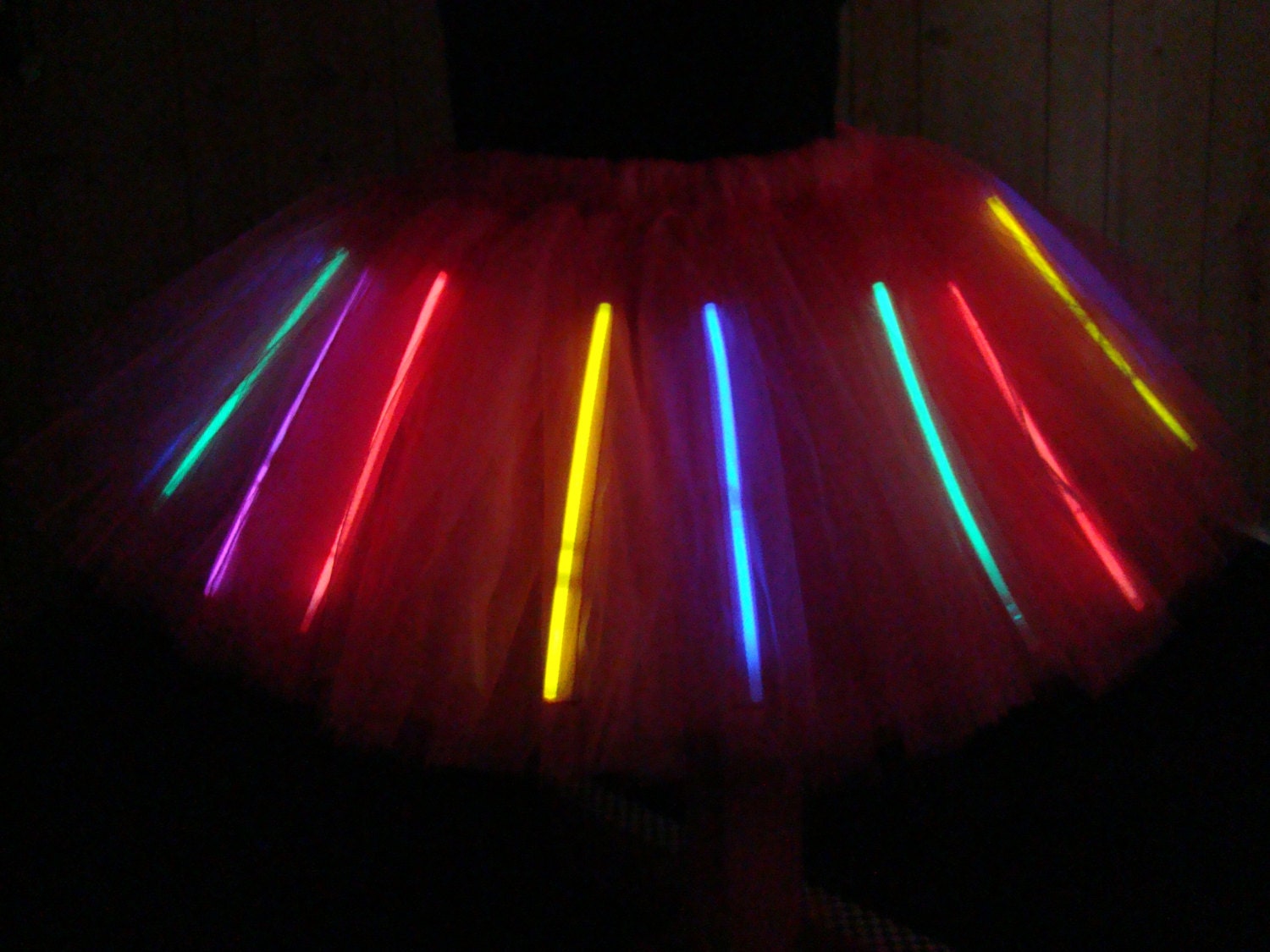 Glowing Adult LXL Tutu / Tutu Tuesday / Glow by MaidofMarsIntl