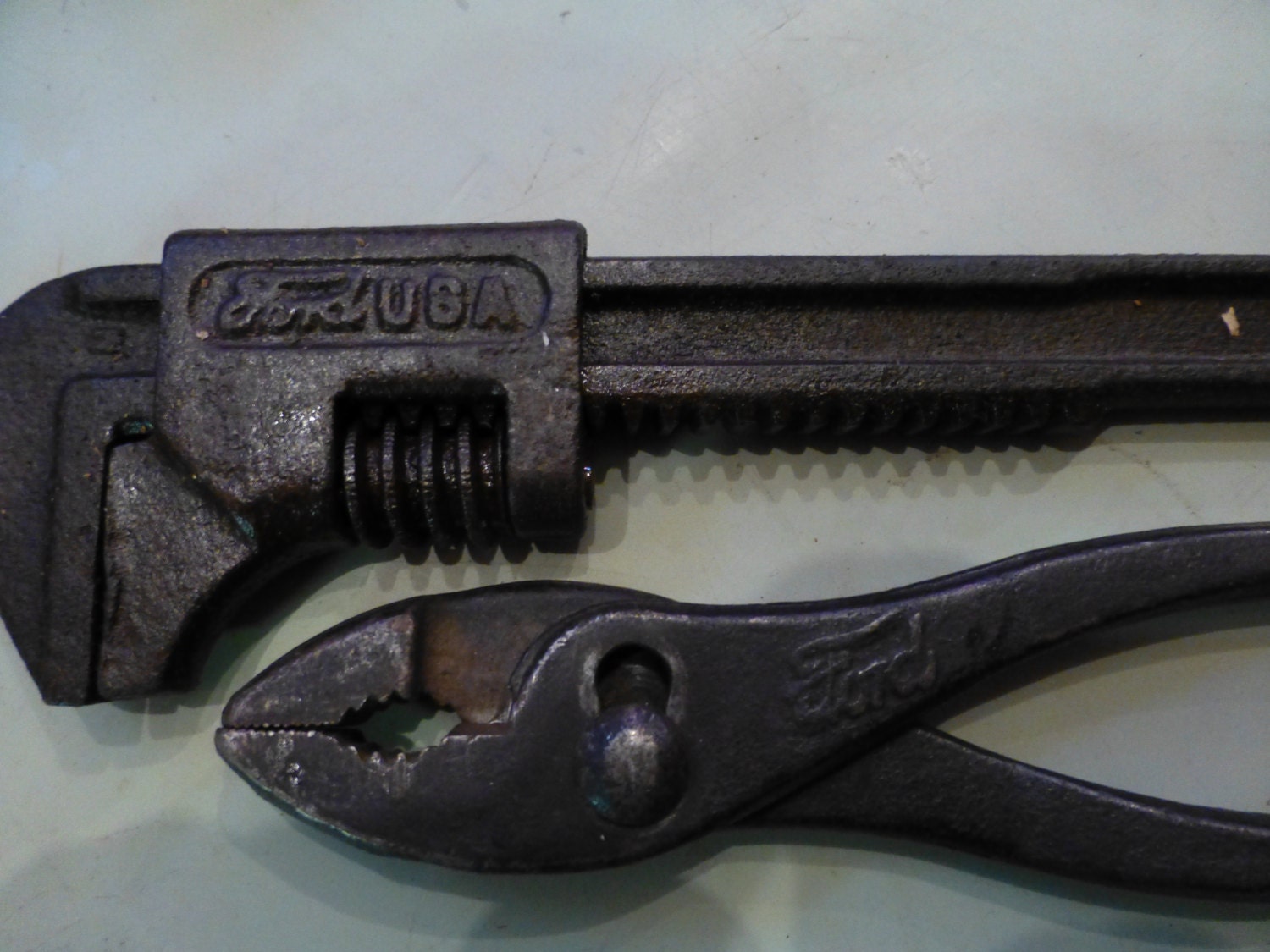 Old ford adjustable wrenches #6