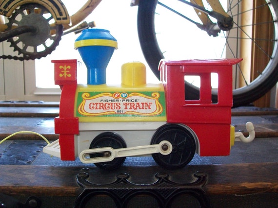 fisher price circus train 1991
