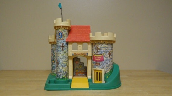 vintage little people castle