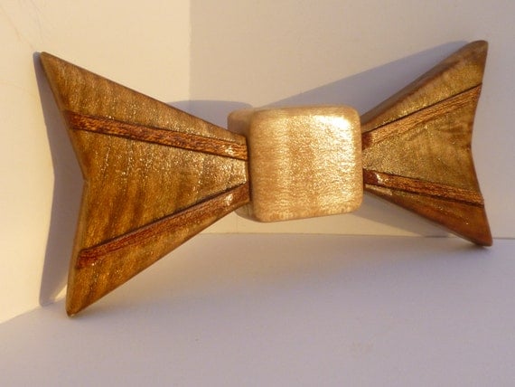 Wood Bow Tie SAVE 10 Dollars and Free Shipping by 