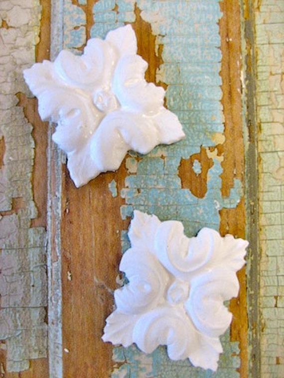 shabby chic rosettes set of 2 shabby chic rosettes set of 2