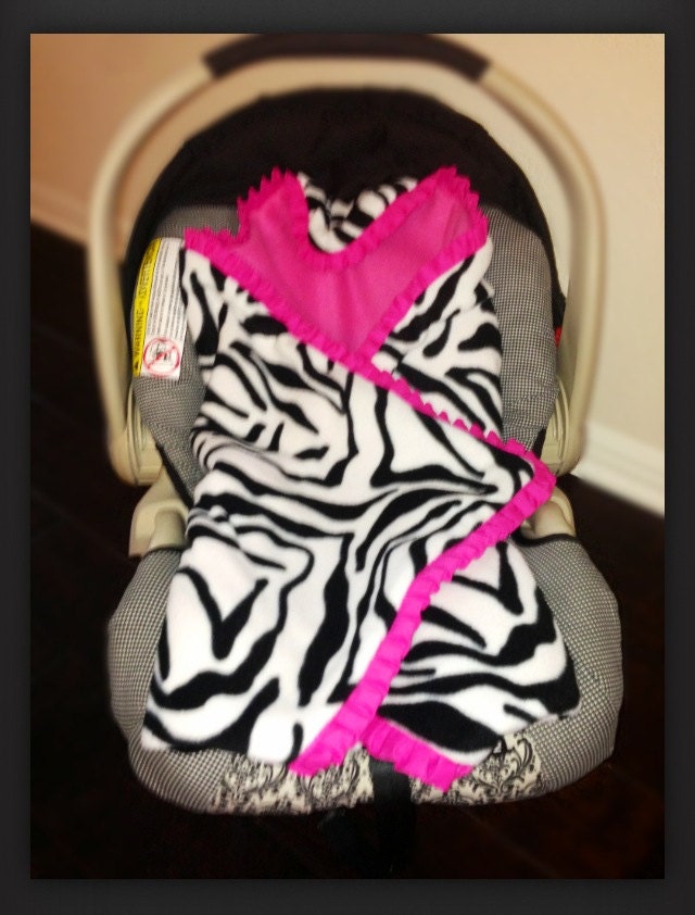 Customized Infant Car Seat Blanket