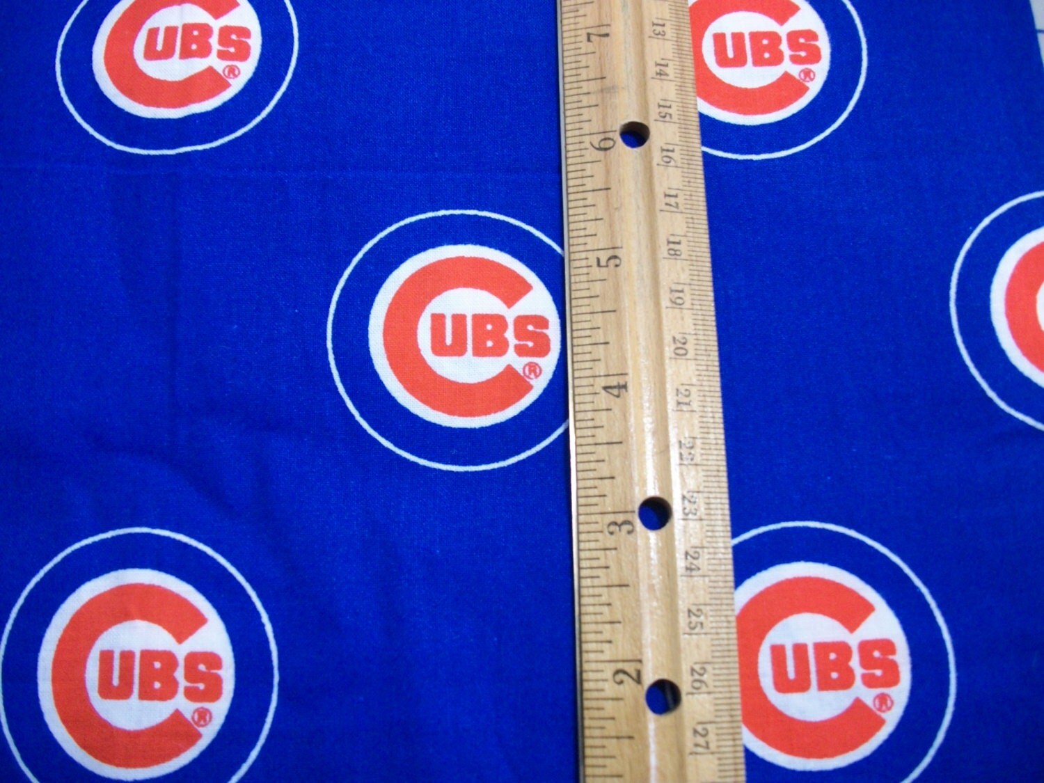 Chicago Cubs Baseball MLB cotton fabric OOP 41 x