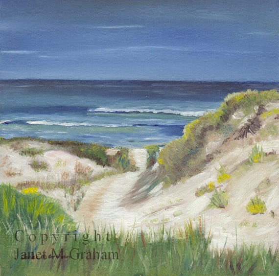 Sand Dune / Seascape / Beach / Sea / SFA An original hand