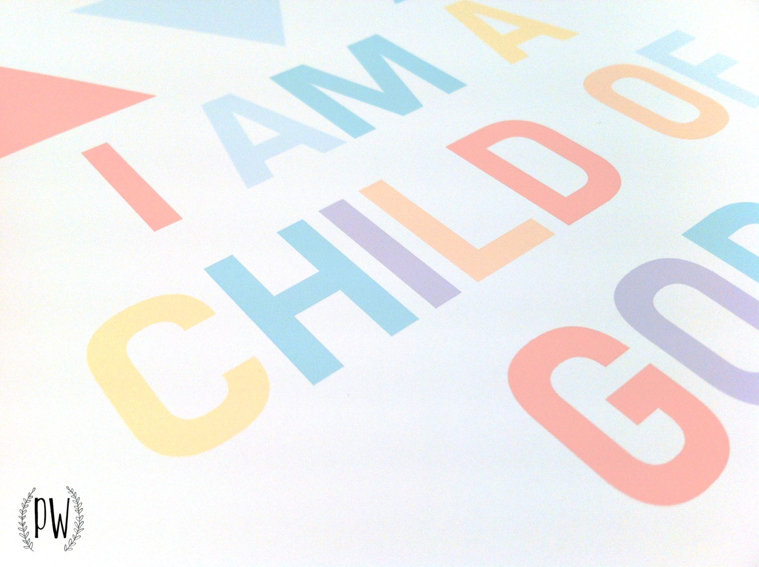 Nursery Quote Art Print wall decor children's room