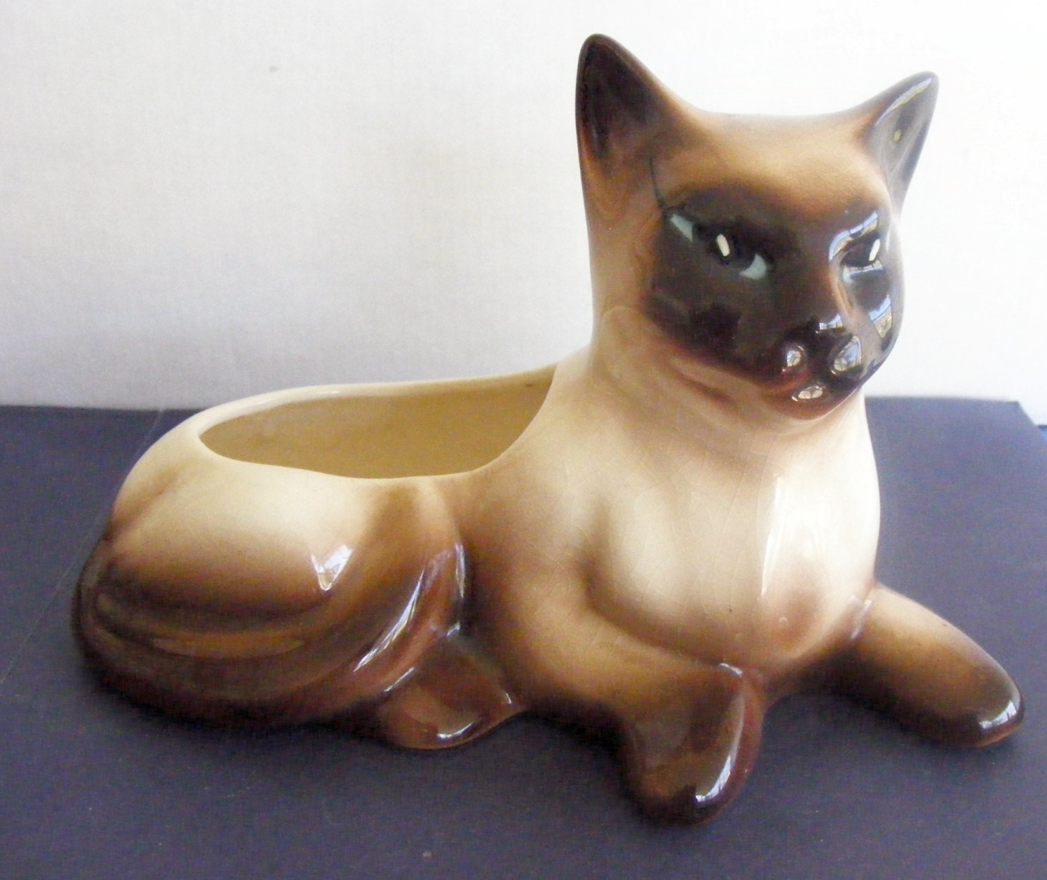 Vintage Cat Vase 4