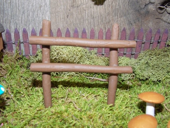 Fairy Garden Gnomes Miniature Fairy Garden Fence 90x5cm For DIY