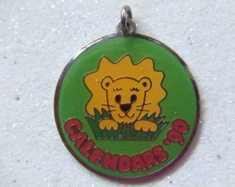 Vintage Girl Scout Award Pendant-Calendars '90