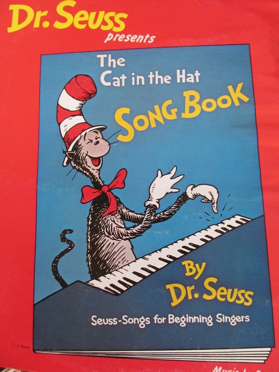 Party With Dr Seuss The Cat in the Hat Song Book Viny Record