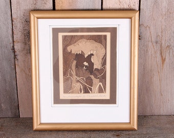 Limited Edition Numbered Framed Print Elizabeth Baird Mushroomscapes
