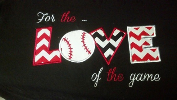 For the Love of the Game Womens T Shirt by Prettyinpinkbiz on Etsy