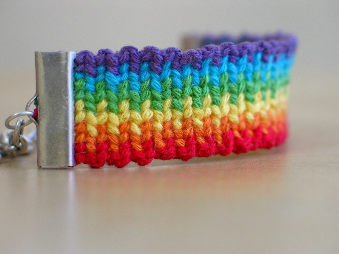 Rainbow Friendship Bracelet