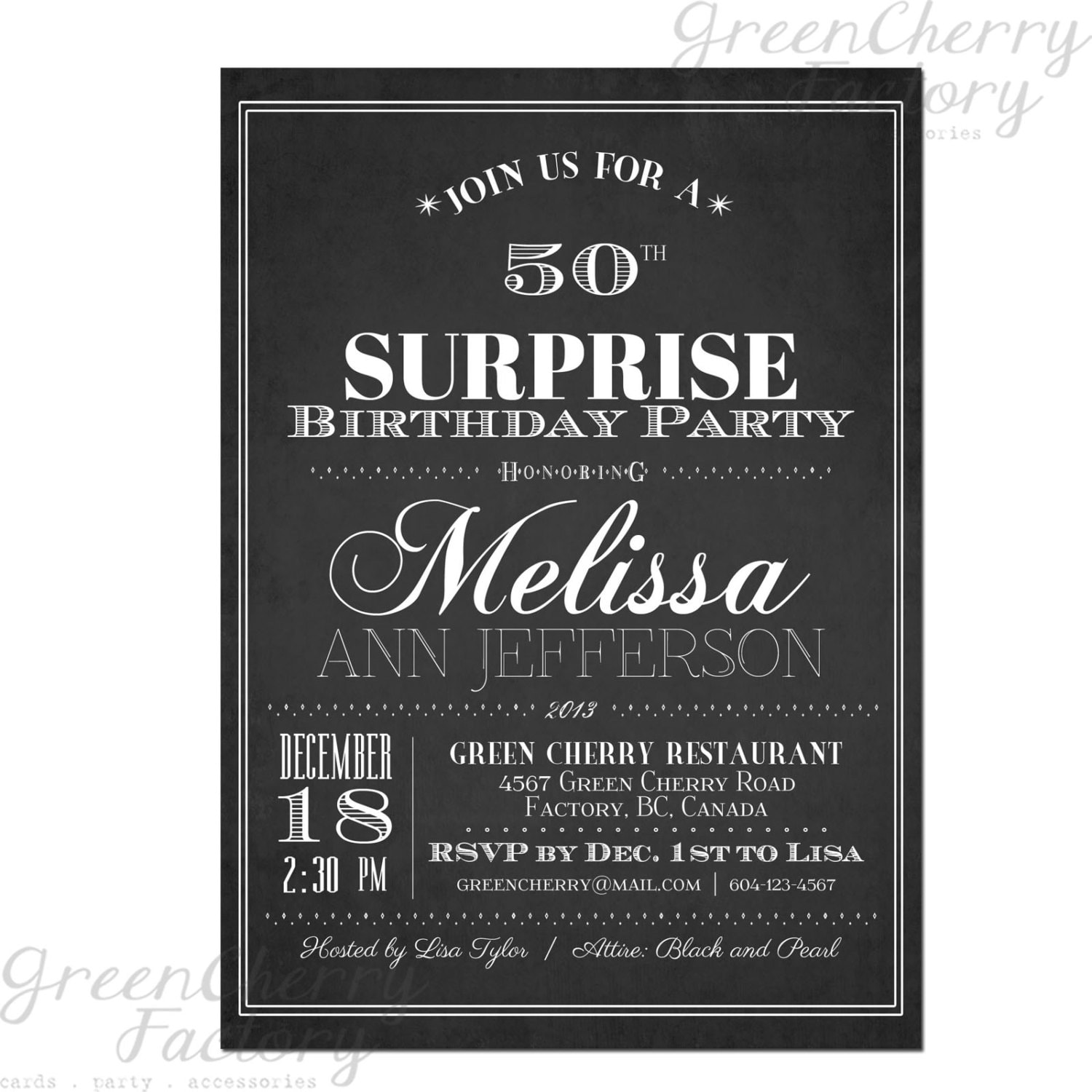 Surprise Birthday Invitations For Adults 3