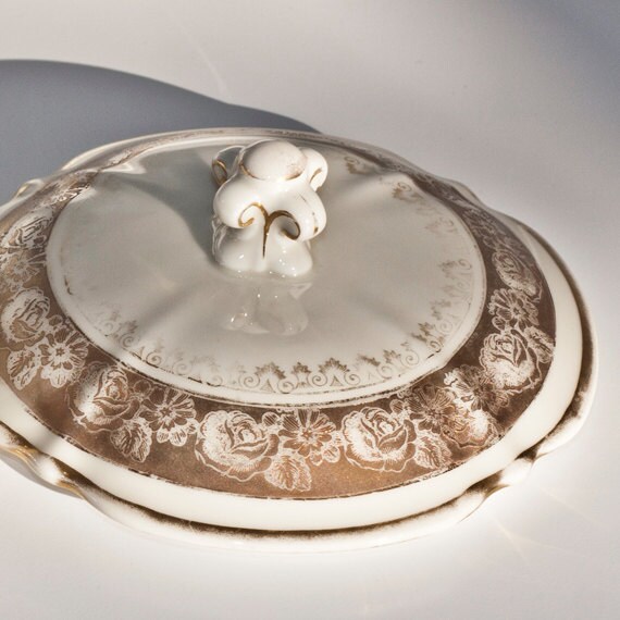 Porcelain Jewelry Box Antique Jewelry Box by Oscar