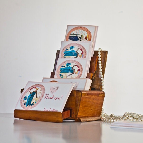 Pencil Holder Desk Organizer from a Vintage Art Deco Cigarette