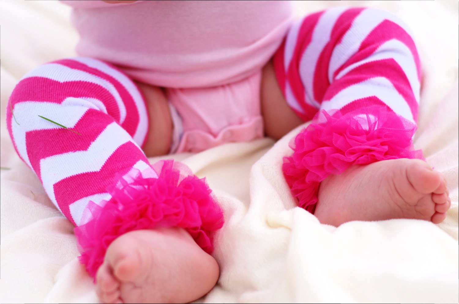 Baby Leg Warmer... Baby Girl Leg Warmers...Pink & Hot Pink