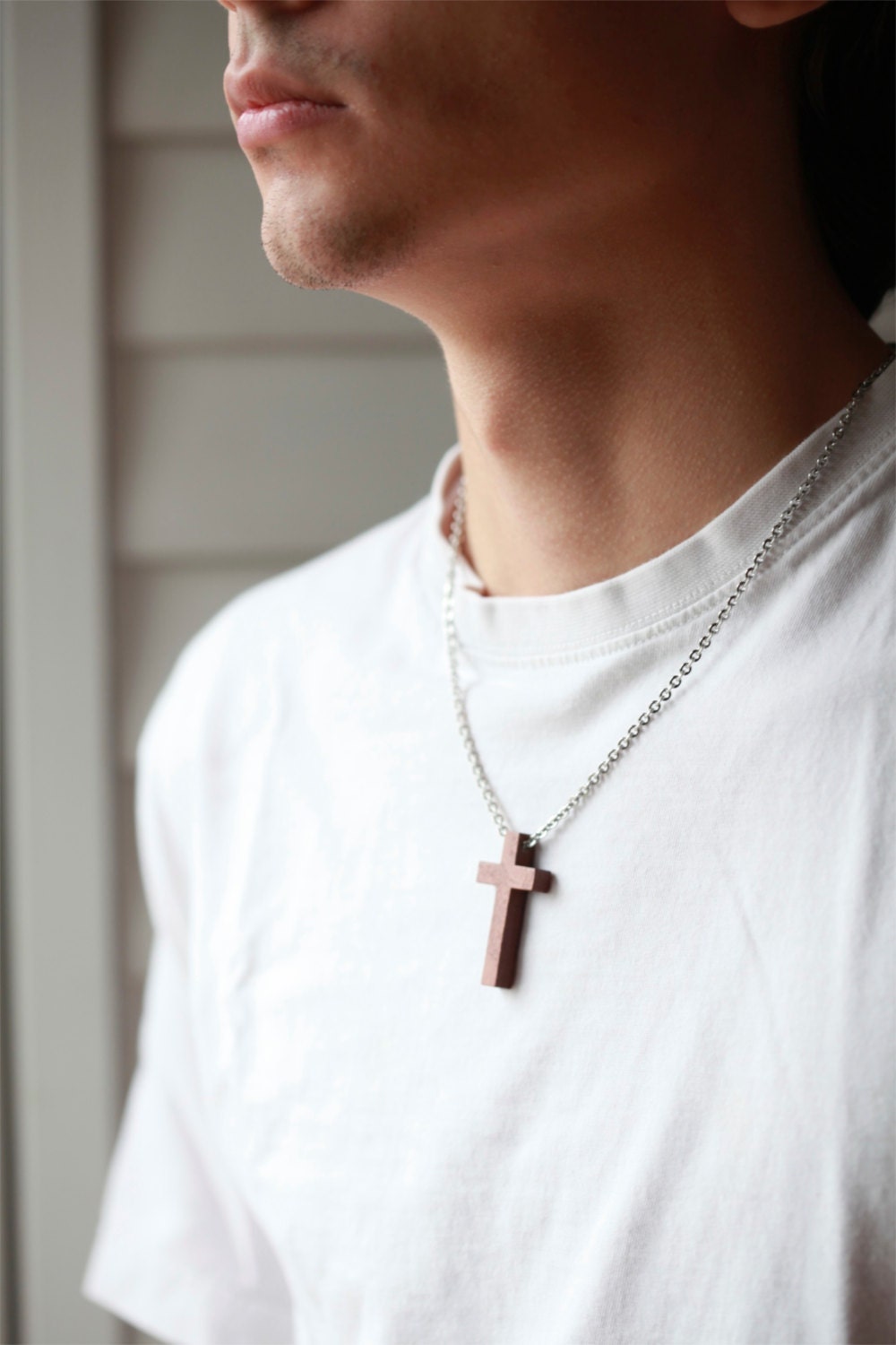 Mens Wooden Cross Mens Black Wood Cross Necklace Wood   Il Fullxfull.409061549 C1pw 