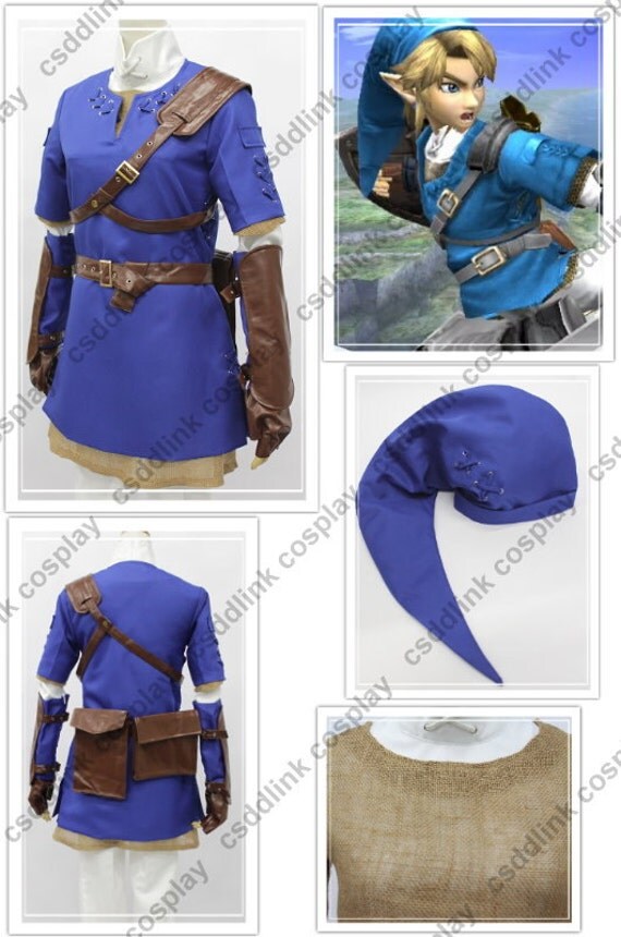 The legend of zelda Blue link cosplay costume by CSddlinkcosplay