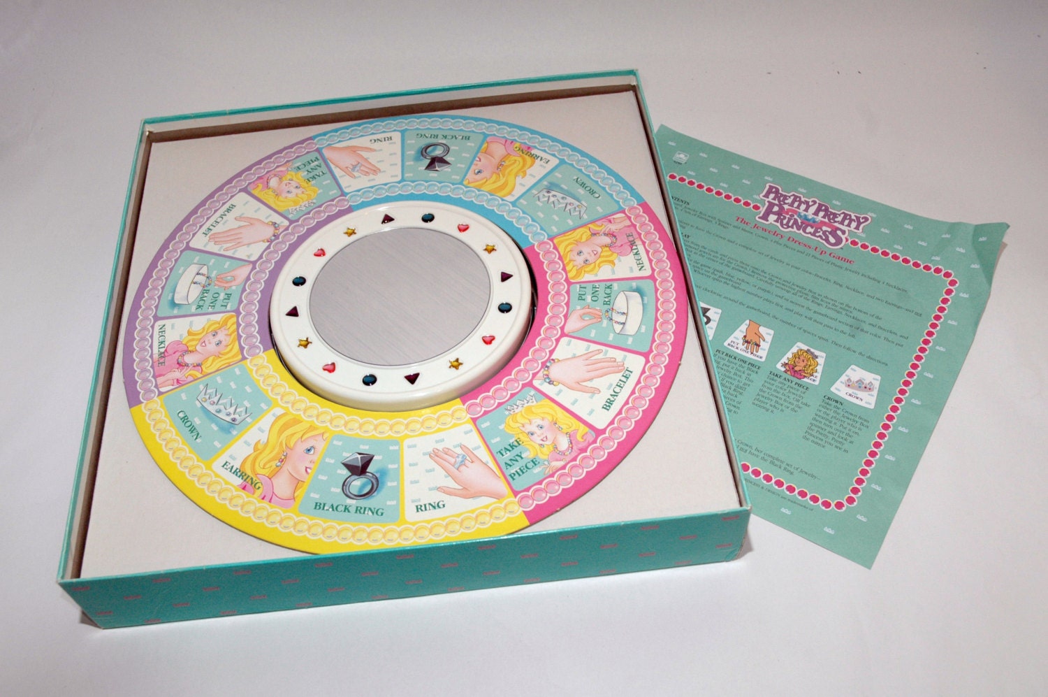 Pretty Pretty Princess Jewelry Dress Up Game from Golden 1990