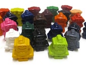 Robot Crayons set of 24 - party supplies - party favor Il_170x135