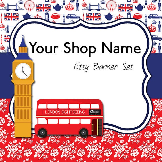 and Icon Set - Etsy Shop Banner - Premade Etsy Banner - Etsy Shop ... and Icon Set - Etsy Shop Banner - Premade Etsy Banner - Etsy Shop ...