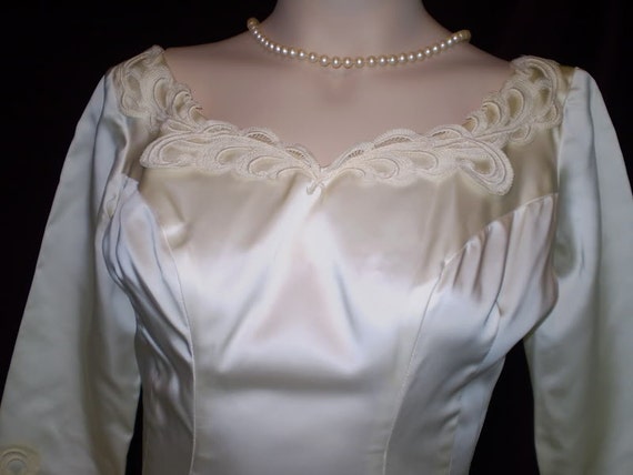 SALE Vintage 60s Emma Domb Wedding Gown