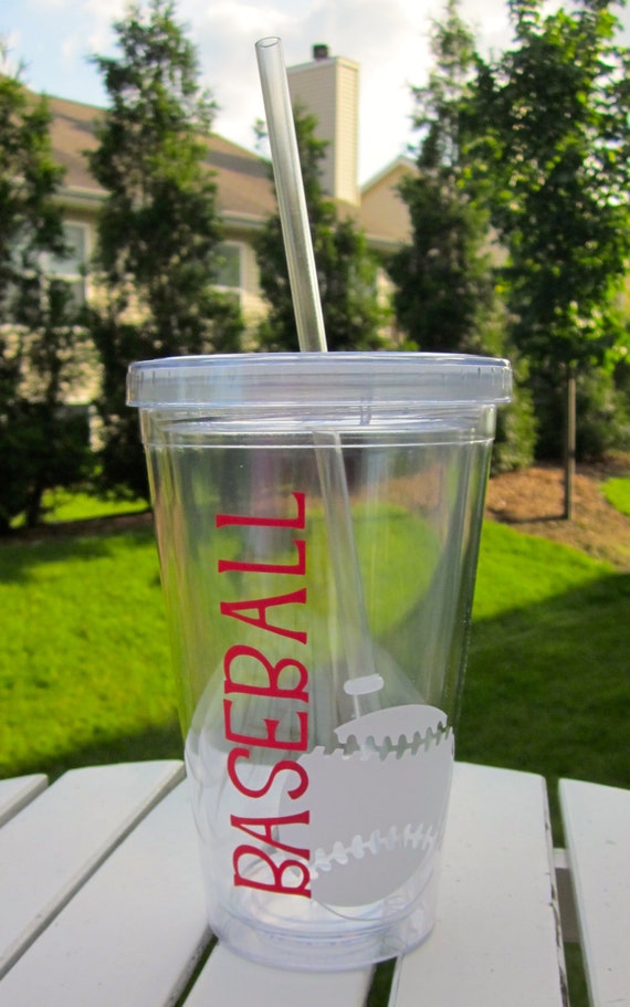 Personalized Baseball Tumbler