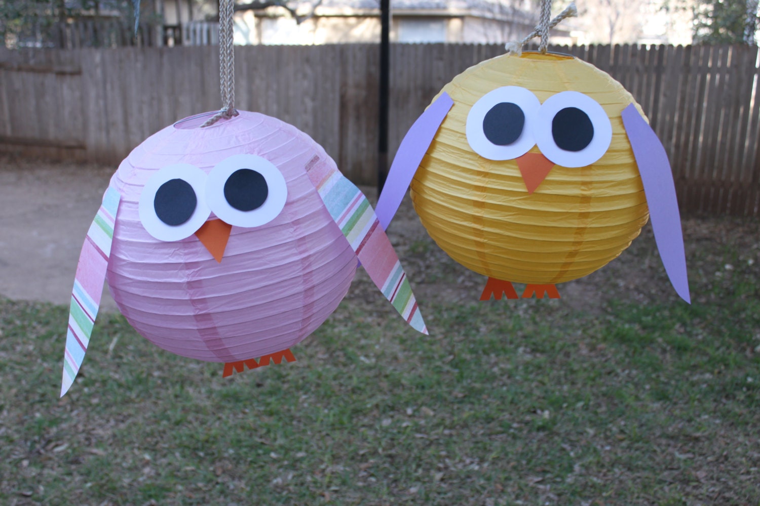 Paper Lantern Bird or Owl