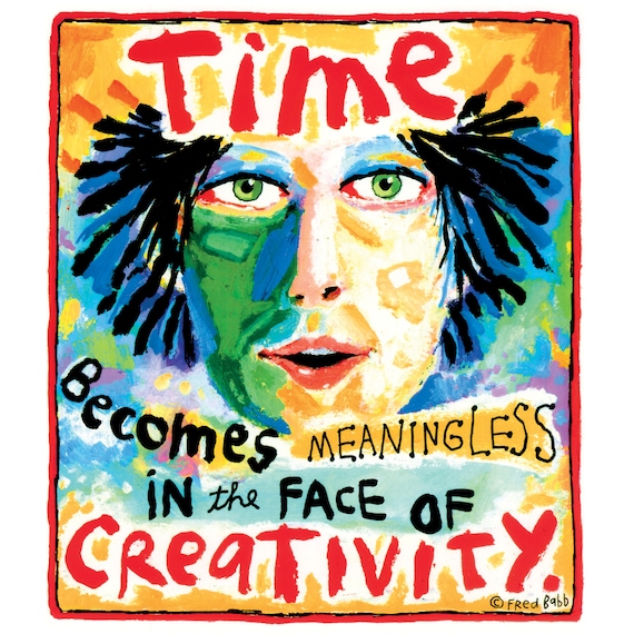 Fred Babb "Time Becomes Meaningless" 11x14  Art Print