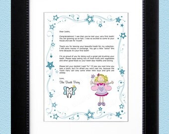 childrens personalized tooth fairy by dianesdigitaldesigns