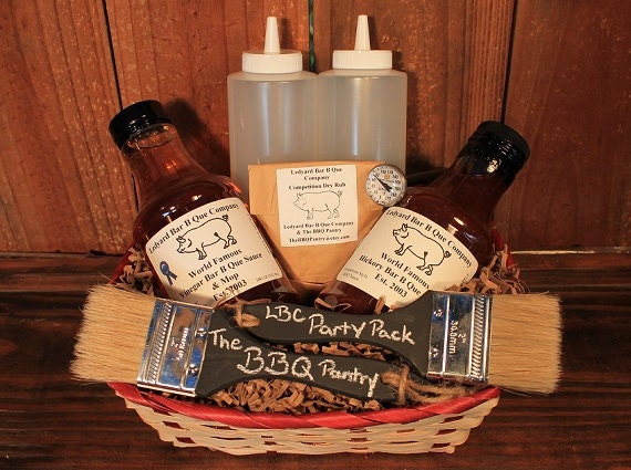 The Party Pack BBQ Sauce Gift Basket by TheBBQPantry on Etsy