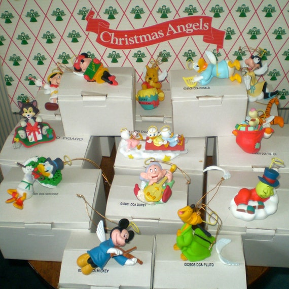 SALE Disney Angels Christmas ornaments13 Disney angels in
