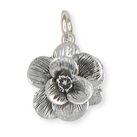 Sterling Silver Magnolia Charm Jewelry MG2-C by Efsterling
