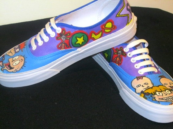 Hand Painted Rugrat Shoes