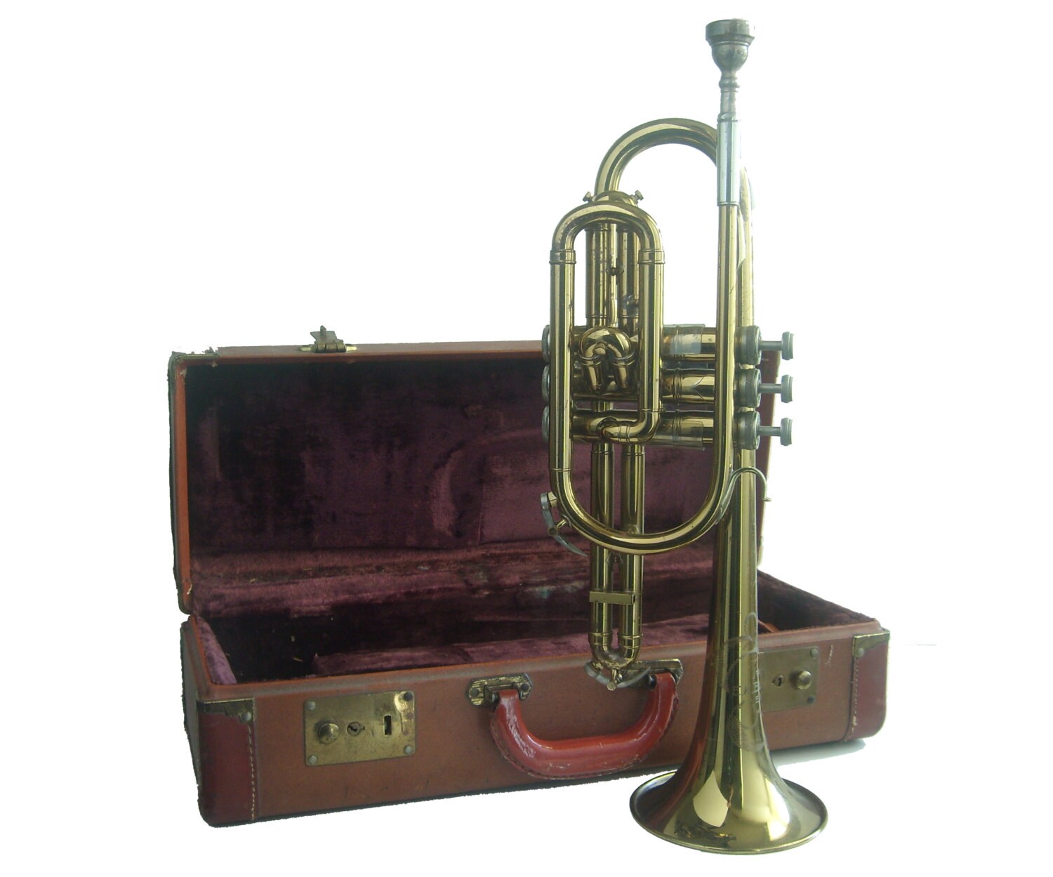 Vintage 1950s Standard E K Blessing Trumpet