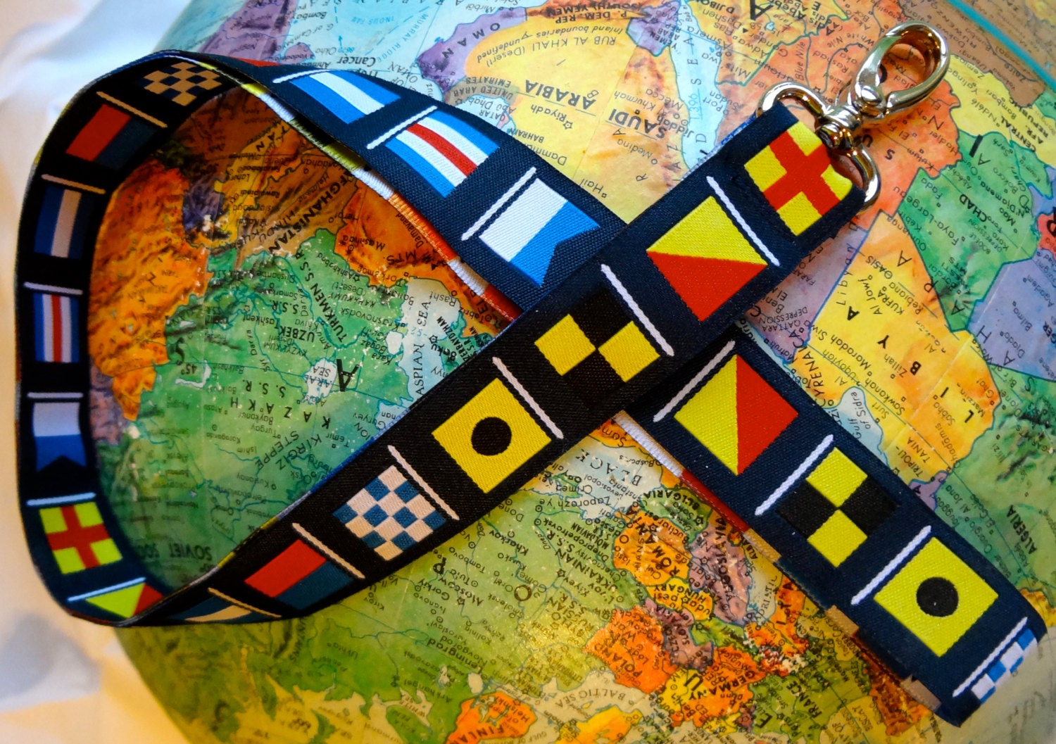 International Nautical Flag Lanyard/ Maritime Signal Lanyard/