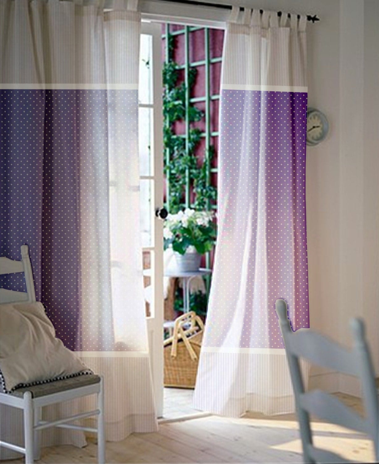 Popular items for tab top curtains on Etsy