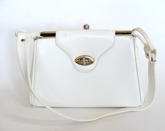 white color purse