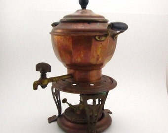 COFFEE POT, COPPER coffee pot, antique, tea pot, Oil burner