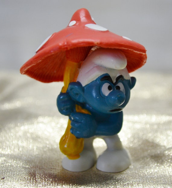 smurf mushroom shirt