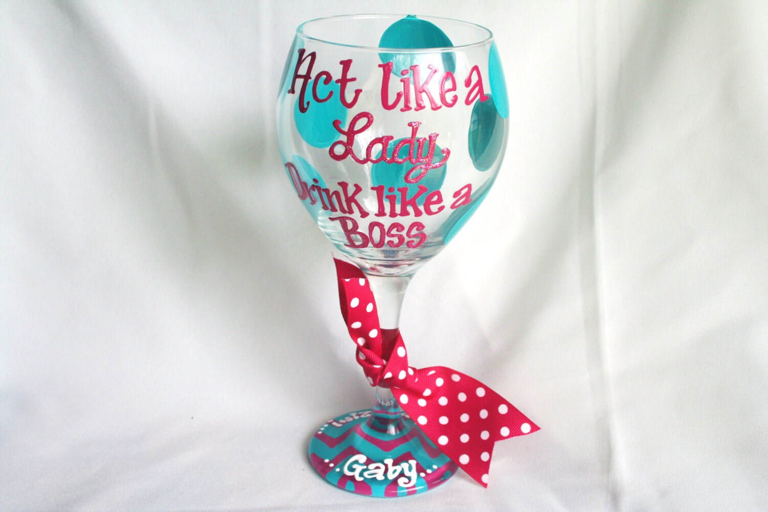 Act Like a Lady Drink Like a Boss Personalized Custom by ArtiSmith