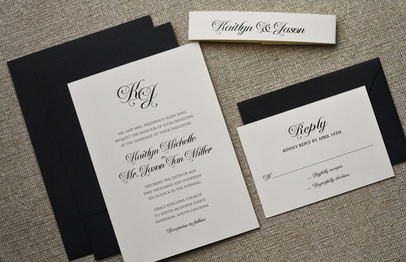 what does black tie mean on a wedding invitation