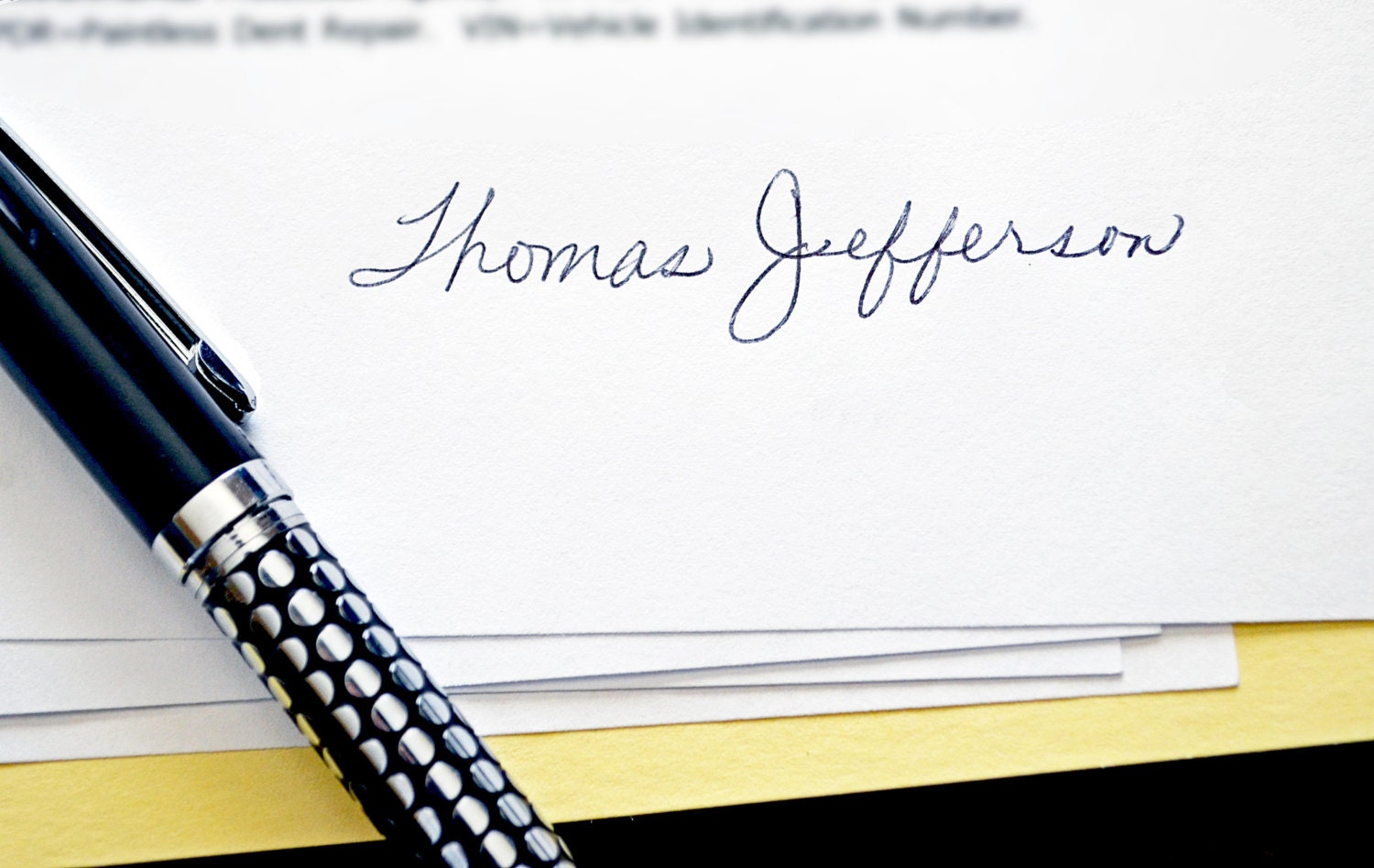 CUSTOM SIGNATURE STAMP Your signature on a stamp Self