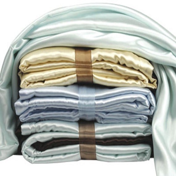 Pinstripe Satin Oversized Luxury Throw | Home | Blankets
