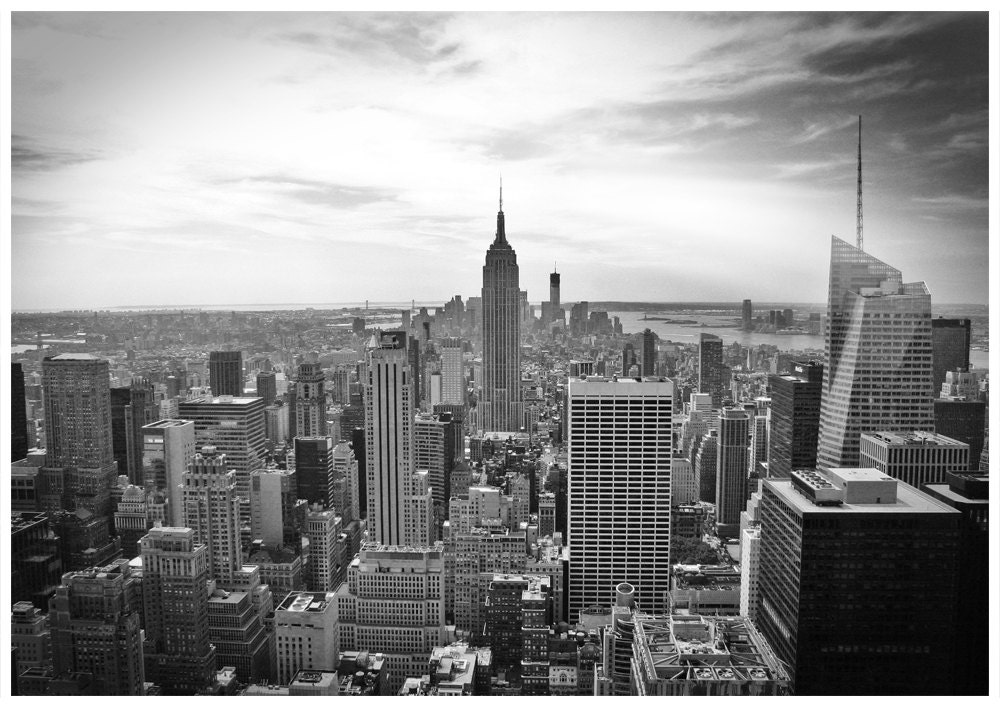 New York City New York Poster Empire State Building by Redpostbox