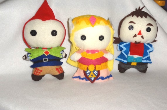 the legend of zelda plushies