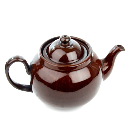 Brown Teapot Made in England Alcock Lindley and Bloore