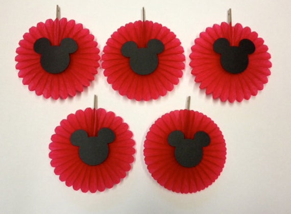 Mickey Mouse Birthday Baby shower Party Decorations 5 Mini