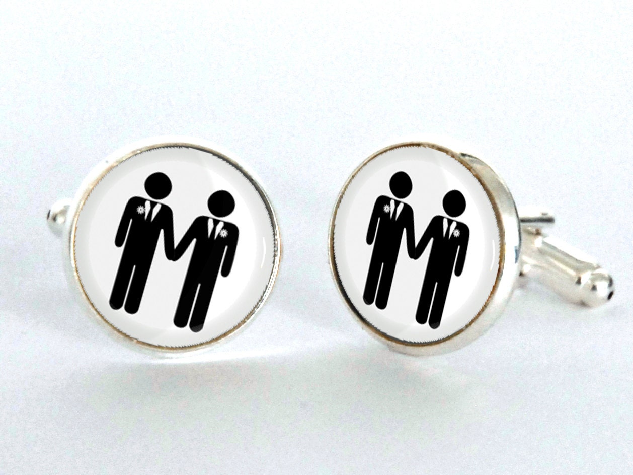 Gay Wedding Cufflinks Gay Wedding T Civil Partnership